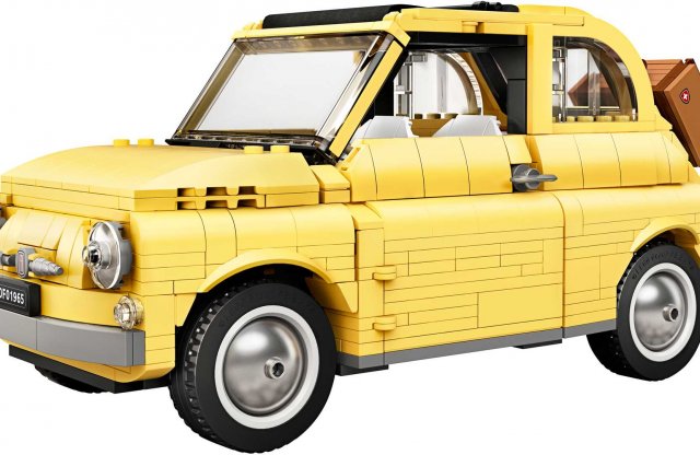 A Fiat 500 már elérhető Lego Creator Expoer modell csomagban is