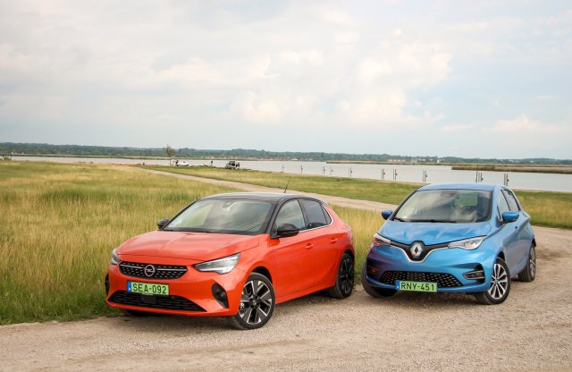 Összehasonlító teszt: Opel Corsa-e vs. Renault Zoe - Melyik a jobb bolt az állami támogatással?