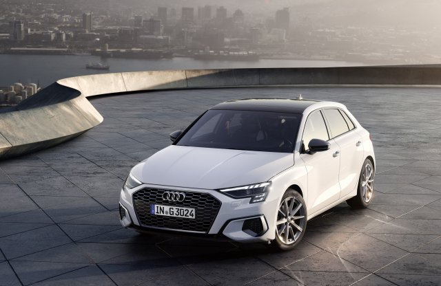 Az Audi A3 legújabb generációja is elérhető lesz CNG-s motorral