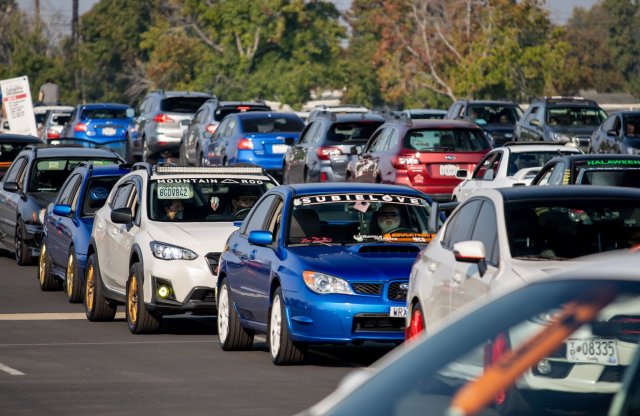 A legnagyobb amerikai autós felvonulás a Subaru nevéhez fűződik