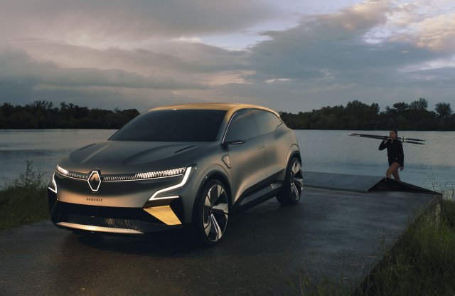 Egy stílusos koncepcióautó, a Renault Mégane eVISION vetíti előre a márka elektromos jövőjét