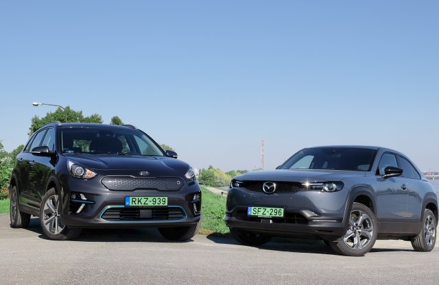 Nézzen ki jól, vagy lehessen használni is? – Kia e-Niro vs. Mazda MX-30