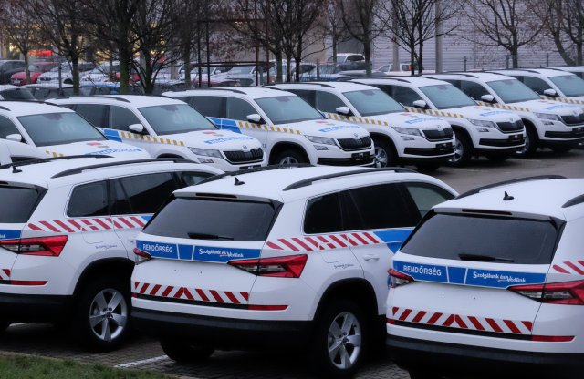 Flottát frissít a magyar rendőrség, mutatjuk az új autókat!