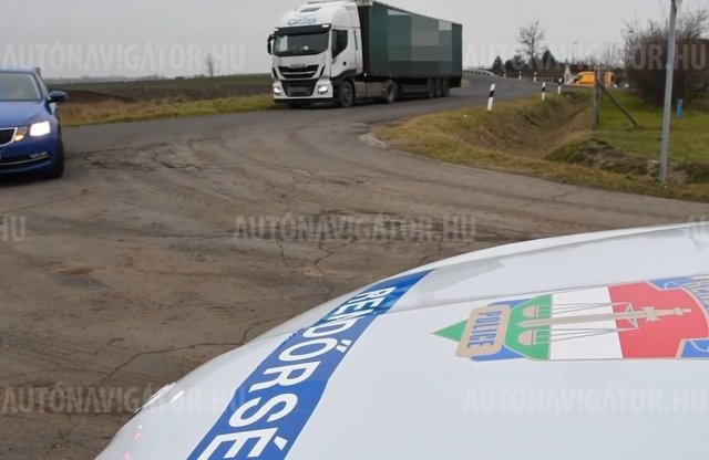 Pofátlan(TAN)ítás EXTRA - bekamerázott kamion segítette a rendőröket az M5 autópályán