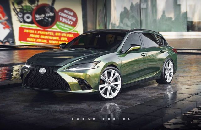 Egy kínai grafikus két Lexus modellt is elképzelt kombiként, igen látványos végeredménnyel