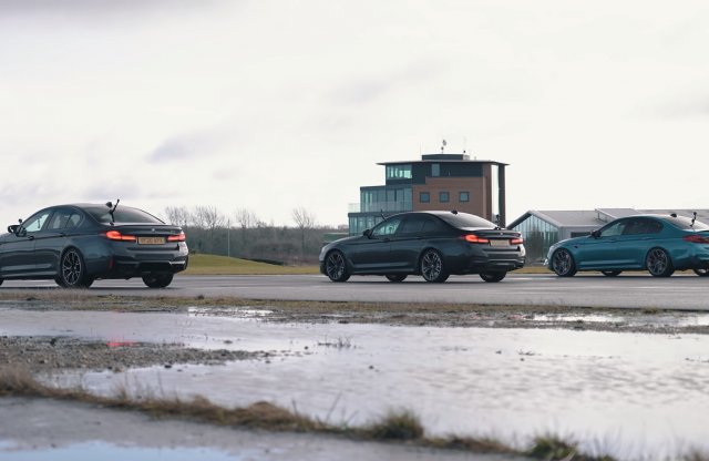A Carwow legújabb videójából kiderül, hogy mit is jelentenek a plusz lóerők a BMW M5-nél