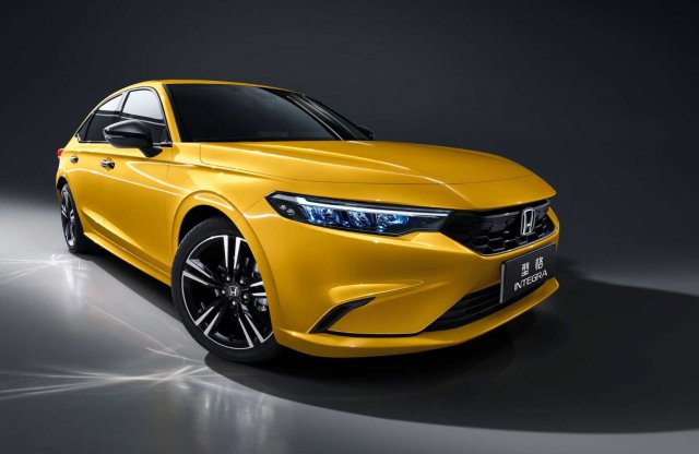 Kínában bemutatták a Honda Integrát, ami jóval visszafogottabb, mint az Amerikába szánt Acura verzió
