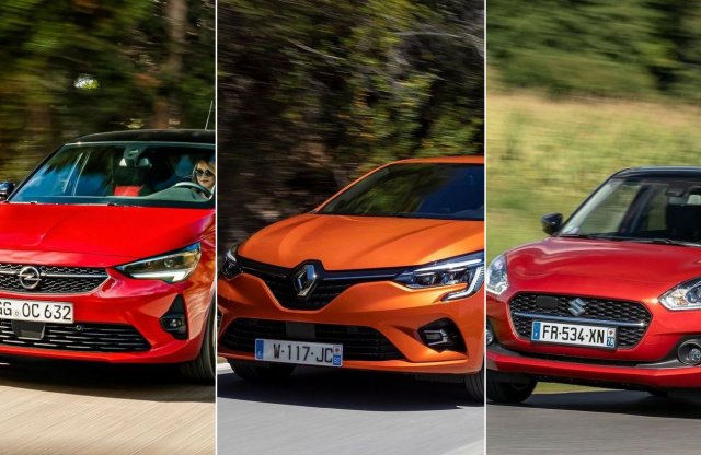 Árharc: mit tud az Opel Corsa, a Renault Clio és a Suzuki Swift alapáron?