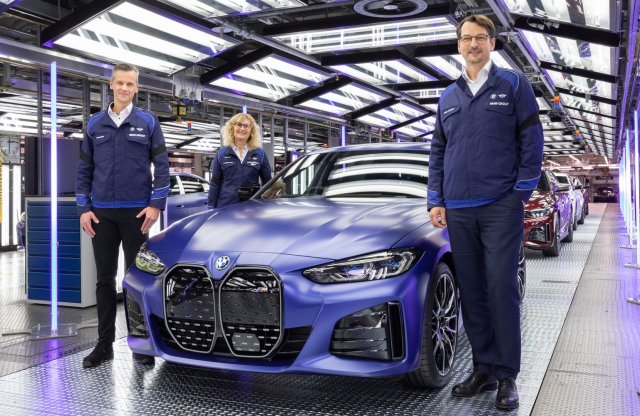 Megkezdődött a BMW i4 sorozatgyártása Münchenben