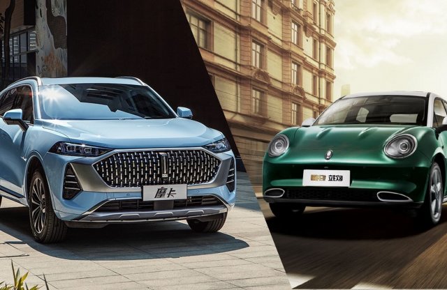 A Great Wall két márkájának két zöld rendszámos autója is érkezik Európába