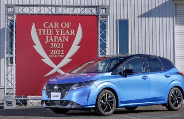 A Nissan Note e-POWER lett az 2021-es Év Autója Japánban