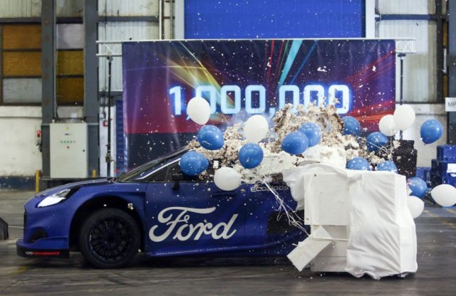 Az M-Sport Ford Puma raliautójával ünnepelték Krajovában az egymilliomodik autót, egy Pumát