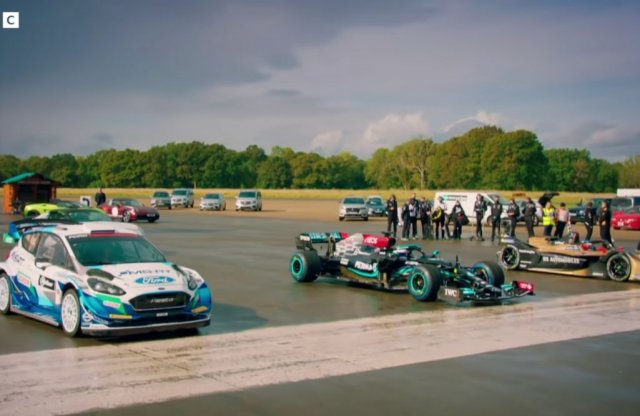 Érdekes gyorsulási versenyt rendezett a Top Gear