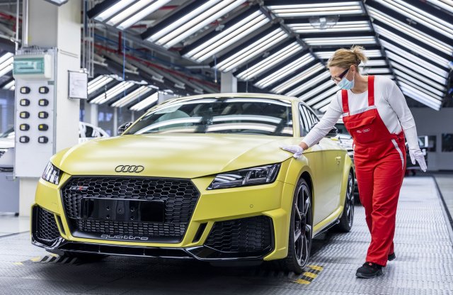Bővíti színpalettáját a győri Audi gyár