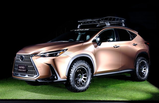 A Lexus NX Off-Road koncepció a bizonyíték, hogy a luxus-SUV terepen is jól érezné magát