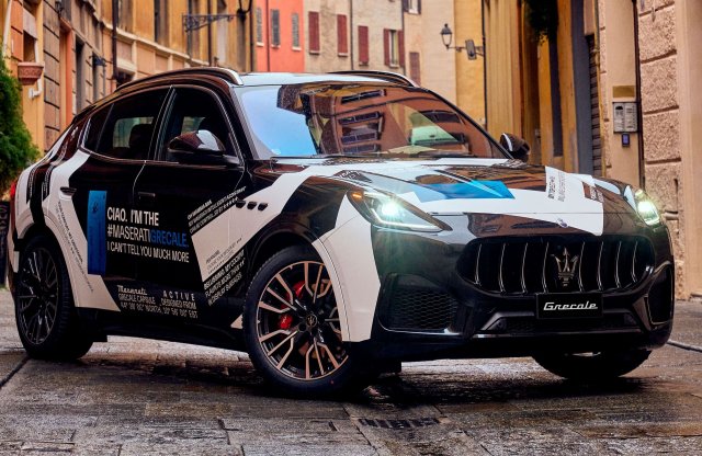 Álcázva, de megmutatták a Maserati új SUV-ját