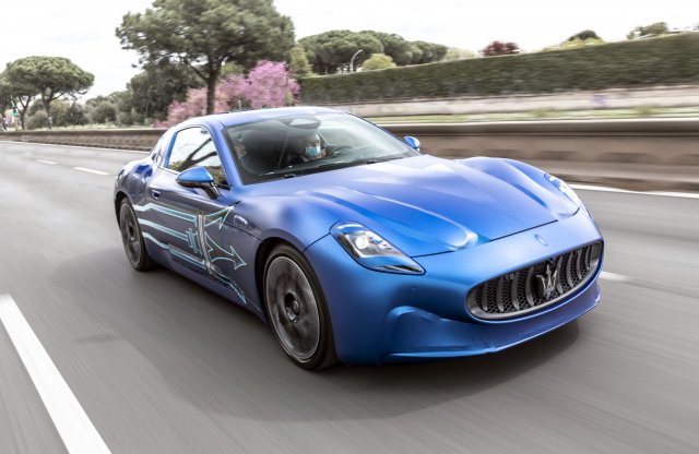 A Maserati első teljesen villanyhajtású modellje lesz az új GranTurismo Folgore