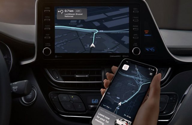 A Google Térkép helyett a Lexus NX, RZ és a Toyota bZ4x Mapbox navigációt használ