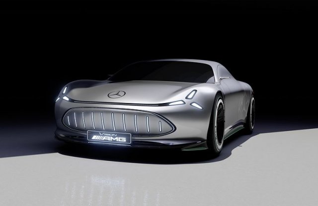 A Mercedes-Benz Vision AMG előrevetíti, milyenek lesznek az elektromos sportautóik