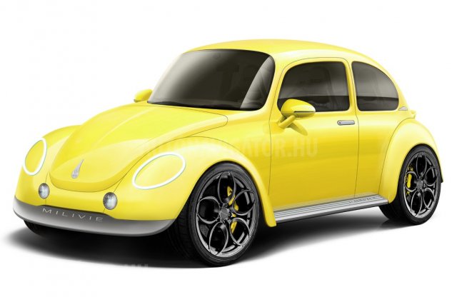 A Milivié 1 az ikonikus Volkswagen Bogár alapjaira épül, de majdnem az utolsó csavarig új