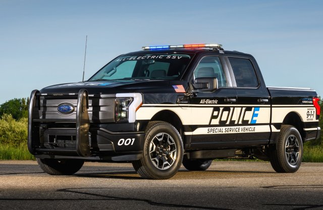 Az USA legnépszerűbb autójából a rendőrségnek is jár, ráadásul villanyhajtással!