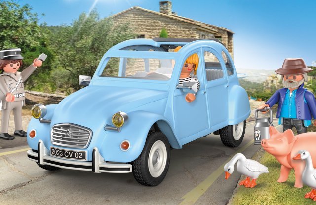 A Playmobil legújabb modellje egy igazi népautó-legendát idéz meg a Citroën 2CV személyében