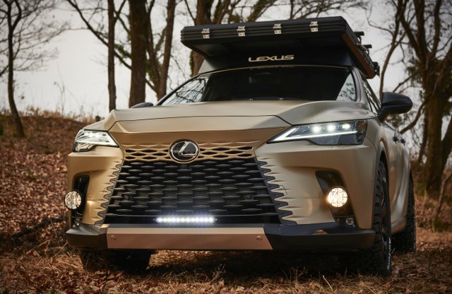 Vérbeli terepjárókat villantott a Lexus a Tokio Outdoor Show-n