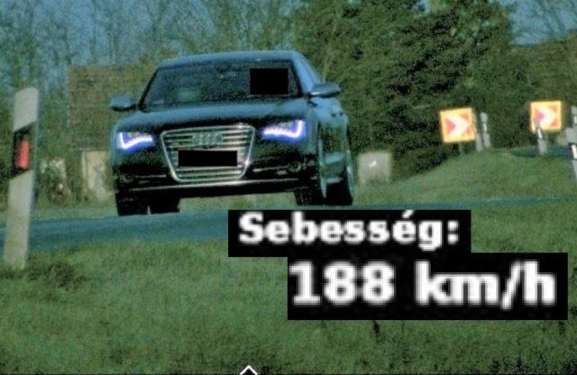 Két Audival is rádupláztak a sebességhatárra Vas vármegyében, mutatjuk a drága fotókat