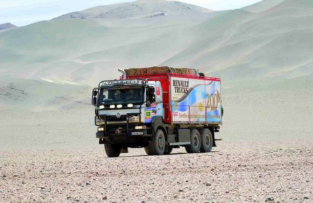 Renault Kerax és Sherpa barangolás Argentínában