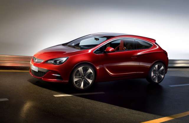 Háromajtós Astra lesz az Opel GTC Paris