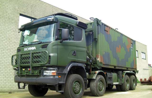 Speciális Scania járművek a NATO-nak