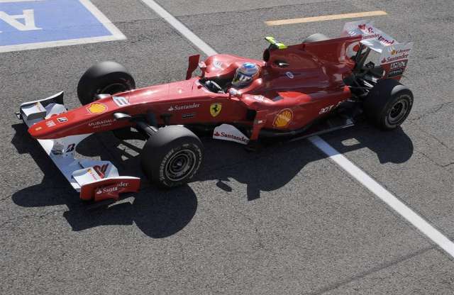 A Ferrari a szárnyának köszönhetően nyert