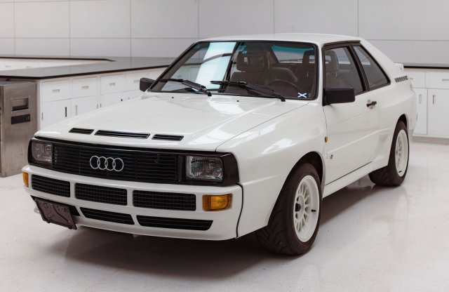 A hihetetlenül ritka Audiból mindössze 214 készült, ám ez még különlegesebb mint a többi