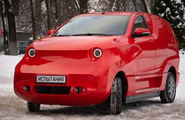 Az autóipar legérdekesebb formatervei között is kiemelkedő az új, orosz villanyautó