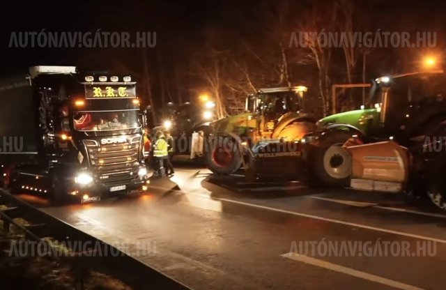 Kamionsofőrök nyilatkoztak a német forgalmi helyzetről, íme a sztrájk testközelből
