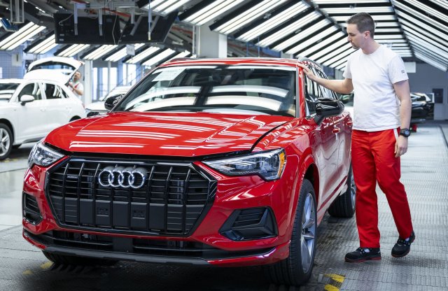 Öröm- és búcsúkönnyek is hulltak tavaly a magyar Audi üzemben