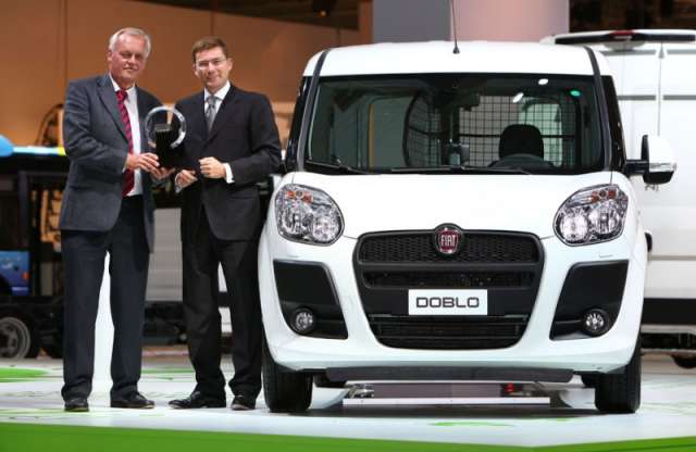 Év haszonjárműve 2011 díjat nyert a FIAT Dobló Cargo