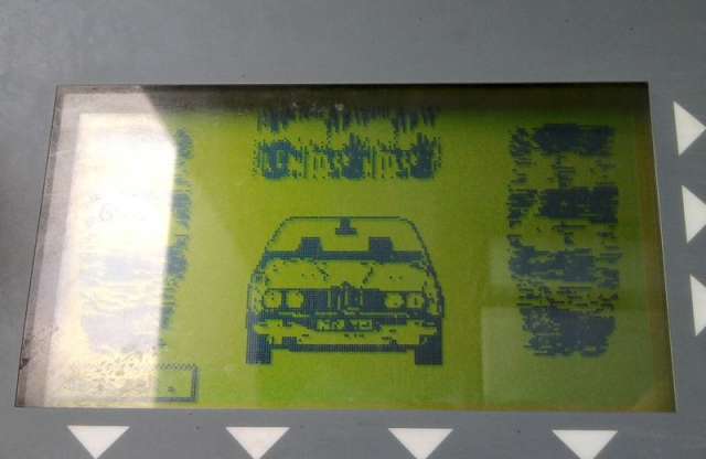 BMW E30 a mosó kijelzőjén