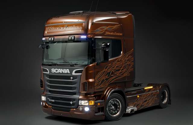 Scania V8 Black Amber széria