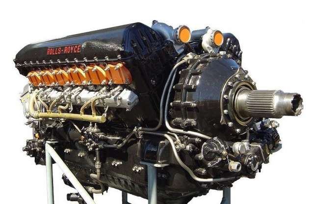 Rolls-Royce Merlin motoros Rover SD1