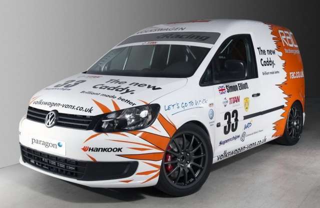 Volkswagen Caddy Racer – haszon a versenypályán