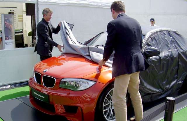 BMW 1 M Coupe hazai bemutató