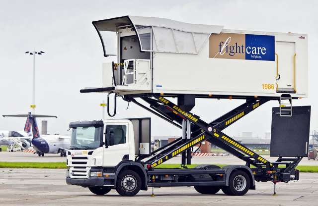 Scania repülőtéri alkalmazások