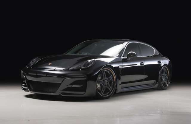 Porsche Panamera Black Bison: fekete monstrum Japánból