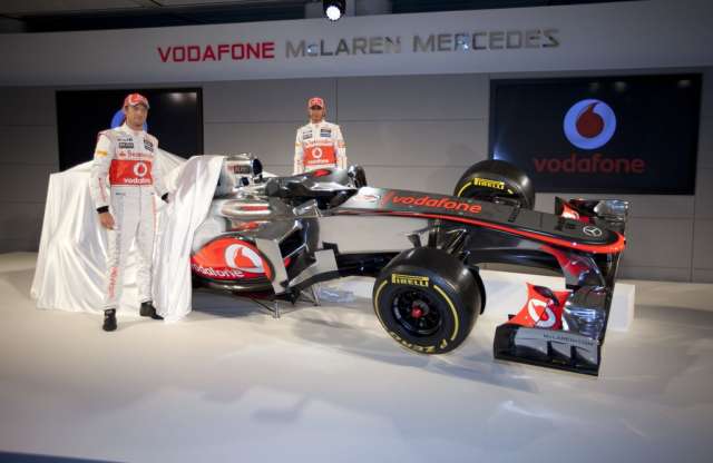 Bemutatták a McLaren 2012-es F1-gépét