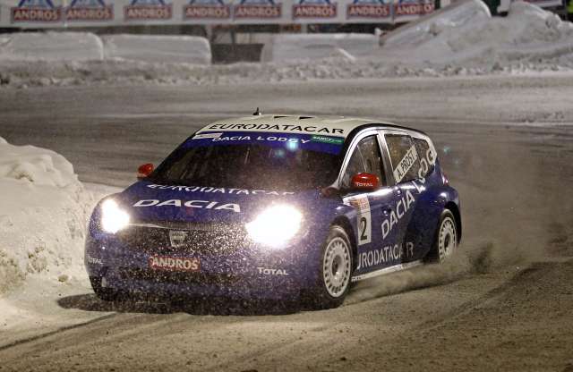 Alain Prost és a Dacia Lodgy Ice nyerték az Andros Trophyt