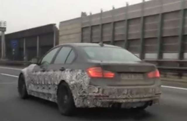 Már tesztelik az új BMW M3-ast