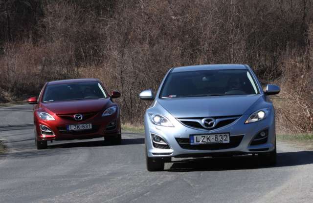 Összehasonlító teszt: Mazda6 2.0 GTA és Mazda6 2.2 CD163 GTA