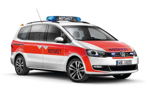 Volkswagen Sharan NEF: mentőautó MPV-ből