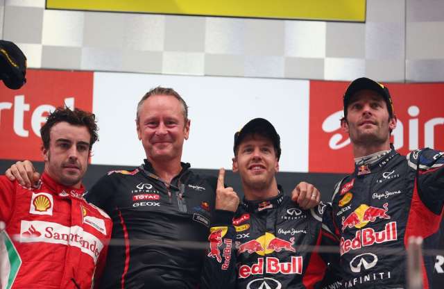 F1: három futammal a vége előtt Vettel már 13 ponttal vezet